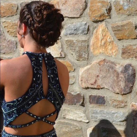 Rachael Allan 2pc prom gown - Picture 5 of 7